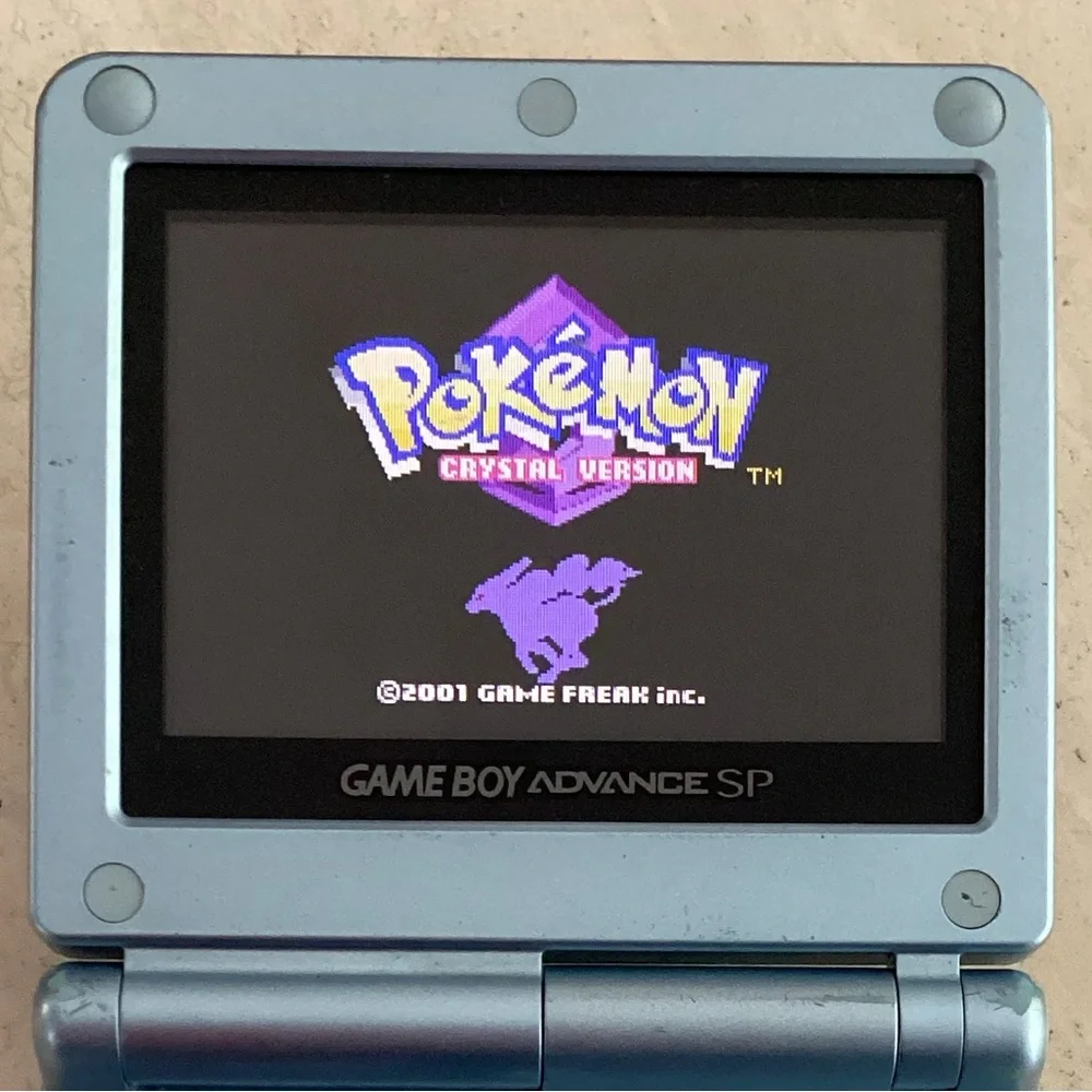 Pokemon Crystal Version Nintendo Gameboy Color Game Boy 2000 Authentic Original